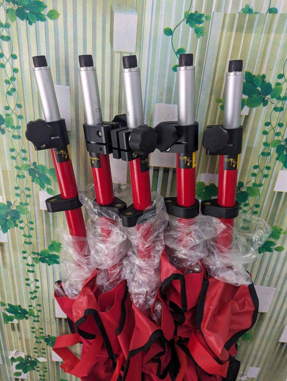 Matériel topographique Stonex en action